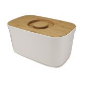 Joseph Joseph Bread Bin chlebak z deską do krojenia bambus/biały 81097