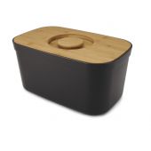 Joseph Joseph Bread Bin chlebak z deską do krojenia bambus/czarny 81103