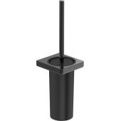 Roca Tempo szczotka toaletowa wisząca czarny szczotkowany A817036NM0
