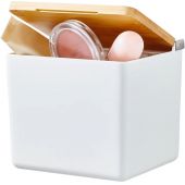 Tesa Baboo pojemnik łazienkowy bambus/biały mat 40521-00000-00