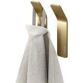Tiger Single wieszak na ręcznik 2 szt haczyk złoto szczotkowane 800745