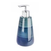 Wenko Pottery Petrol dozownik do mydła 300 ml niebieski 22647100