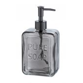 Wenko Pure dozownik do mydła 550 ml szary 24713100