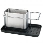 Wenko Orio organizer na akcesoria do zmywania srebrny 54709100