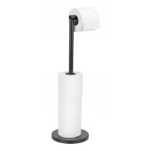 Wenko pojemnik na papier toaletowy czarny 24034100