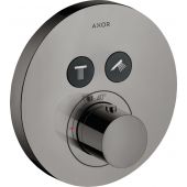 Axor ShowerSolutions bateria wannowo-prysznicowa podtynkowa termostatyczna czarny chrom polerowany 36723330