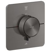 Axor ShowerSelect ID bateria wannowo-prysznicowa podtynkowa termostatyczna Czarny Chrom Szczotkowany 36754340