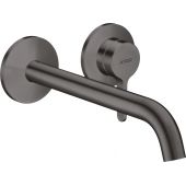 Axor One bateria umywalkowa podtynkowa czarny chrom szczotkowany 48120340
