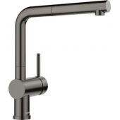 Blanco Linus-S bateria kuchenna stojąca satin dark steel 527733