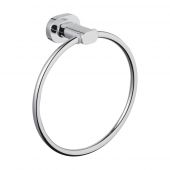BISK Go wieszak na ręcznik okrągły chrom 07025