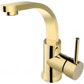 Besco Decco II bateria umywalkowa stojąca złoty połysk BU-DII-ZL