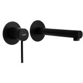 Corsan Lugo bateria umywalkowa podtynkowa czarny półmat CMB7515BL