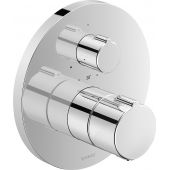 Duravit C.1. bateria prysznicowa podtynkowa termostatyczna chrom C14200016010