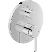 Duravit C.1 bateria wannowo-prysznicowa podtynkowa chrom C14210012010