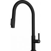 Franke Maris Slim Clear Water J Pull-Out bateria kuchenna stojąca czarny mat 120.0730.911