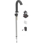 Geberit Piave bateria umywalkowa stojąca elektroniczna czarna 116.181.14.1