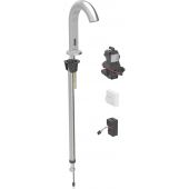 Geberit Piave bateria umywalkowa stojąca elektroniczna stal 116.181.SN.1