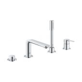 Grohe Lineare bateria wannowo-prysznicowa 4-otworowa chrom 19577001