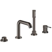 Grohe Essence bateria wannowo-prysznicowa 4-otworowa hard graphite 19578A01