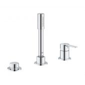 Grohe Lineare bateria wannowo-prysznicowa 3-otworowa chrom 19965001