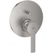 Grohe Lineare bateria wannowo-prysznicowa podtynkowa stal nierdzewna 24064DC1