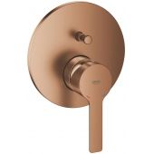 Grohe Lineare bateria wannowo-prysznicowa podtynkowa Brushed Warm Sunset 24064DL1