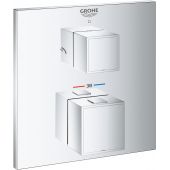 Grohe Grohtherm Cube bateria wannowo-prysznicowa podtynkowa termostatyczna chrom 24154000