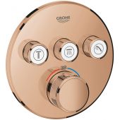 Grohe Grohtherm SmartControl bateria wannowo-prysznicowa podtynkowa termostatyczna warm sunset 29121DA0