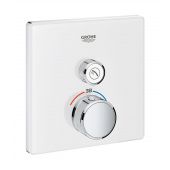 Grohe Grohtherm SmartControl bateria prysznicowa podtynkowa termostatyczna chrom/biały 29153LS0