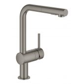 Grohe Minta bateria kuchenna stojąca Brushed Hard Graphite 30274AL0