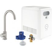 Grohe Blue Professional zestaw startowy z zaworem kuchennym stal nierdzewna 31302DC2