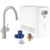 Grohe Blue Professional zestaw startowy z baterią kuchenną stal nierdzewna 31325DC2