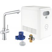 Grohe Blue Professional zestaw startowy z baterią kuchenną chrom 31347003