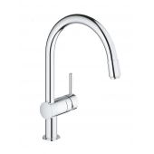 Grohe Minta bateria kuchenna z wyciąganą wylewką chrom 3291800E