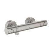 Grohe Grohtherm 1000 Cosmopolitan M bateria prysznicowa ścienna termostatyczna stal nierdzewna 34065DC2