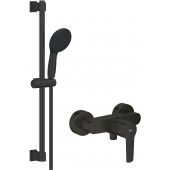 Grohe Start bateria prysznicowa ścienna z zestawem prysznicowym Vitalio Start czarny mat ( 322792432, 279482431)