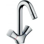 Hansgrohe Logis bateria umywalkowa stojąca EcoSmart chrom 71222000