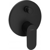 Hansgrohe Rebris S bateria wannowo-prysznicowa podtynkowa czarny mat 72467670