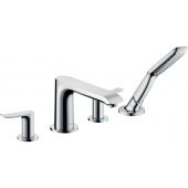 Hansgrohe Metris bateria wannowo-prysznicowa 4-otworowa chrom 31442000