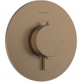 Hansgrohe Ecostat Comfort S bateria prysznicowa podtynkowa z termostatem brąz szczotkowany 33714140