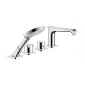 Axor Citterio E bateria 4-otworowa na cokół z płytek 36410000