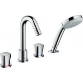 Hansgrohe Logis bateria wannowo-prysznicowa 4-otworowa chrom 71314000