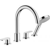 Hansgrohe Vernis Blend bateria nawannowa 4-otworowa chrom 71456000