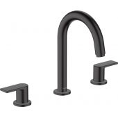 Hansgrohe Vernis Shape bateria umywalkowa 3-otworowa EcoSmart czarny mat 71563670