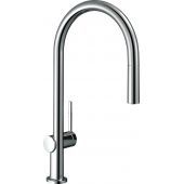 Hansgrohe Talis M54 bateria kuchenna stojąca z wyciąganą wylewką chrom 72803000