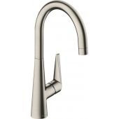 Hansgrohe Talis M51 bateria kuchenna stojąca stalowa 72810800