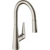 Hansgrohe Talis M51 bateria kuchenna stojąca stalowa 72813800