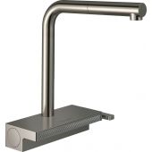 Hansgrohe Aquno Select M81 bateria kuchenna stojąca stalowa 73836800