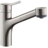 Hansgrohe Talis M52 bateria kuchenna stojąca stal szlachetna 73860800