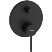 Hansgrohe Zesis S bateria wannowo-prysznicowa podtynkowa czarna 74416670